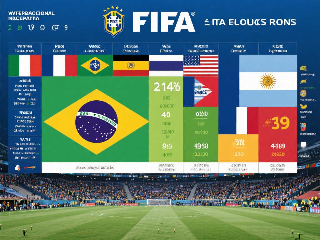 全球国家足球实力排行榜